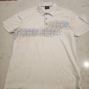 Galvin Green Shirt Mens Large‎ Graphic Print Short Sleeve Golf Polo